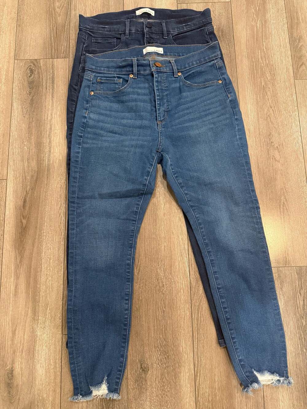 LOFT Women's Skinny Jeans Size 8 (29) High-Rise Bundle, 2
